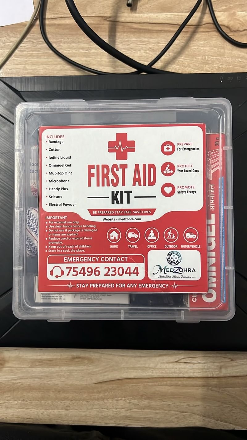 MedZohra First Aid Kit for Home
